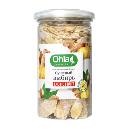 Натуральный сушеный имбирь Ohla, 400 г.