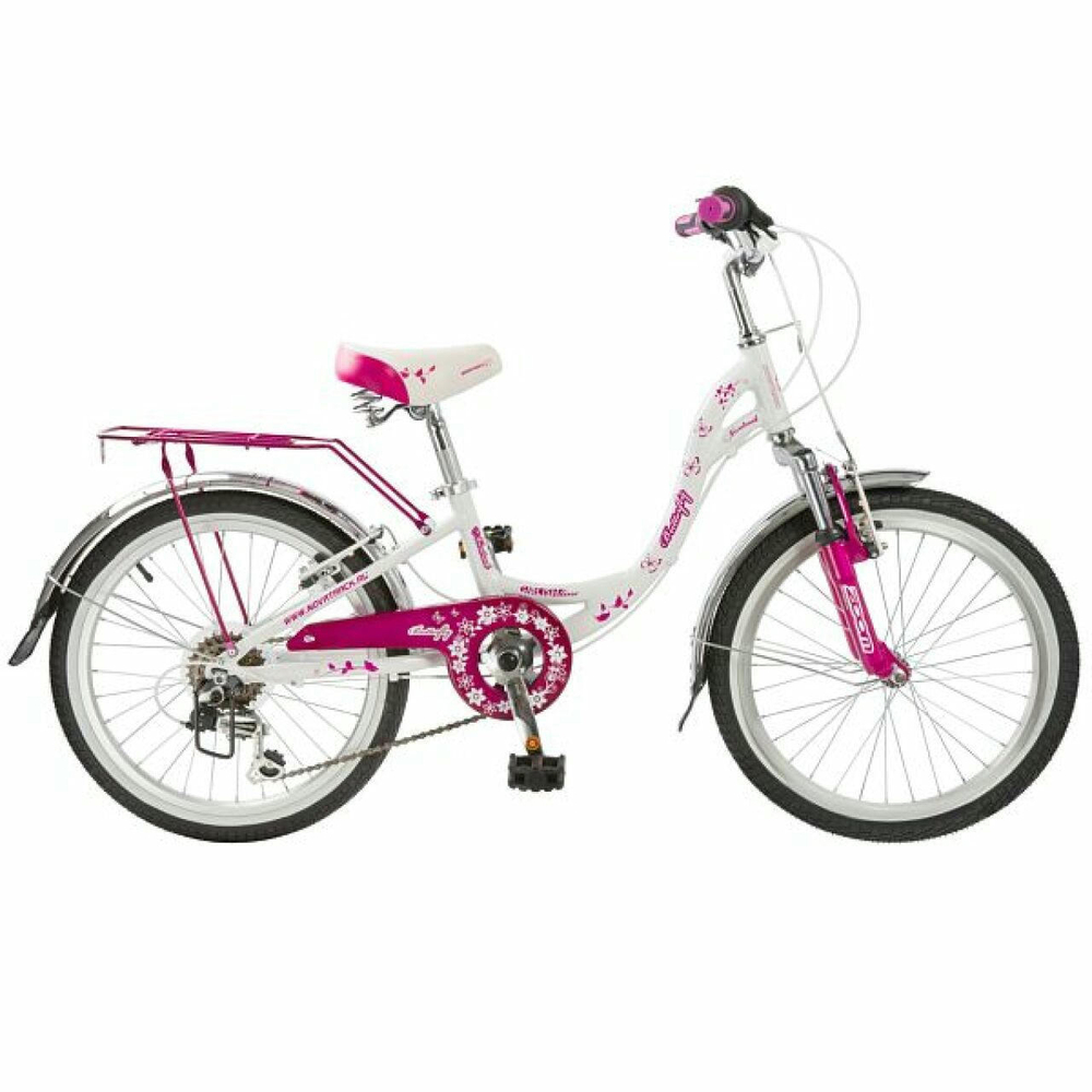 Детский велосипед Novatrack Butterfly 6 sp. 20" (2018)
