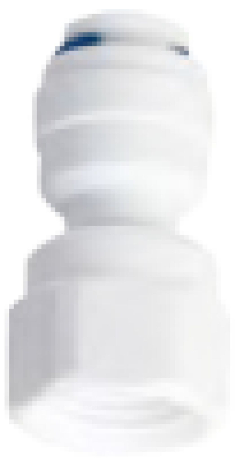Фитинг прямой с внутренней резьбой 1/4"-1/8"(трубка-резьба) QT-15H Naturewater