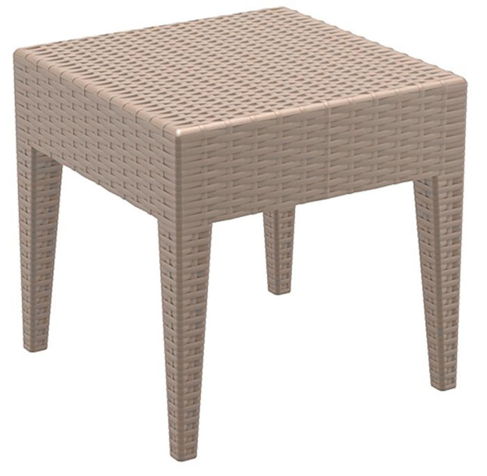 Столик плетеный для шезлонга Siesta Contract GT 1009, бежевый