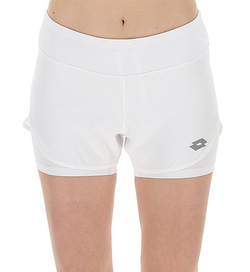 Женские Шорты теннисные Lotto Tech W II D1 - белый
