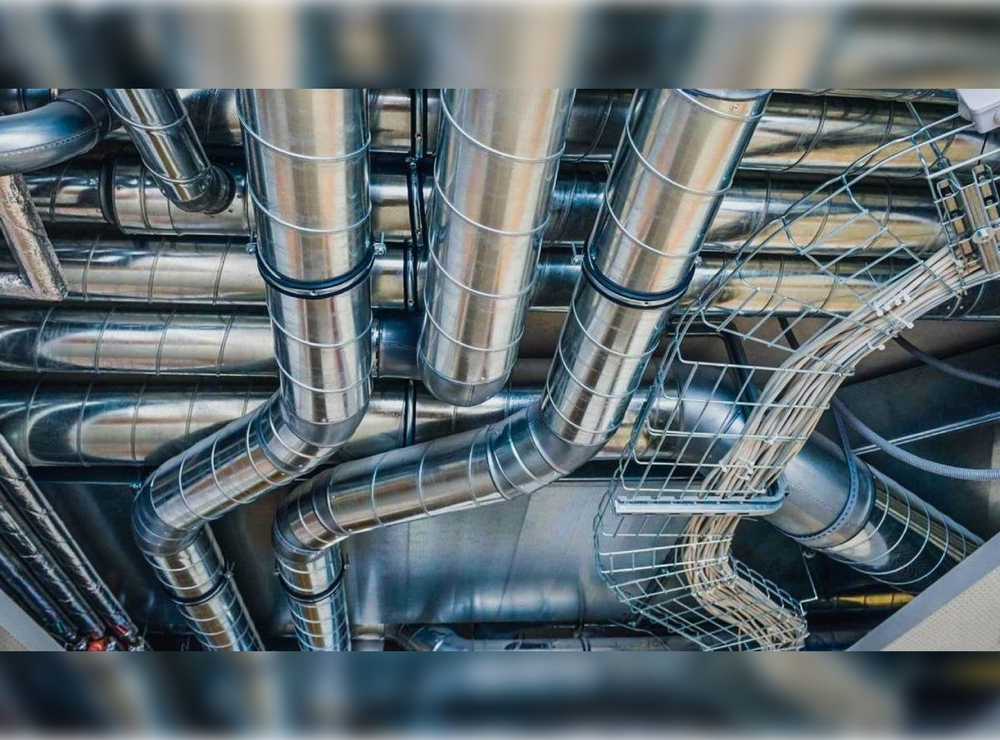 Монтаж металлоконструкций и воздуховодов