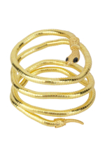 Чокер "змея" цвет - золото