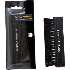 Щетка Антистатическая Для Виниловых Пластинок (Simply Analog Vinyl Record Brush)(Black)