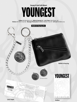 Альбом YOUNG K (DAY6) - YOUNGEST 2nd Full Album WALLET & KEYRING Version