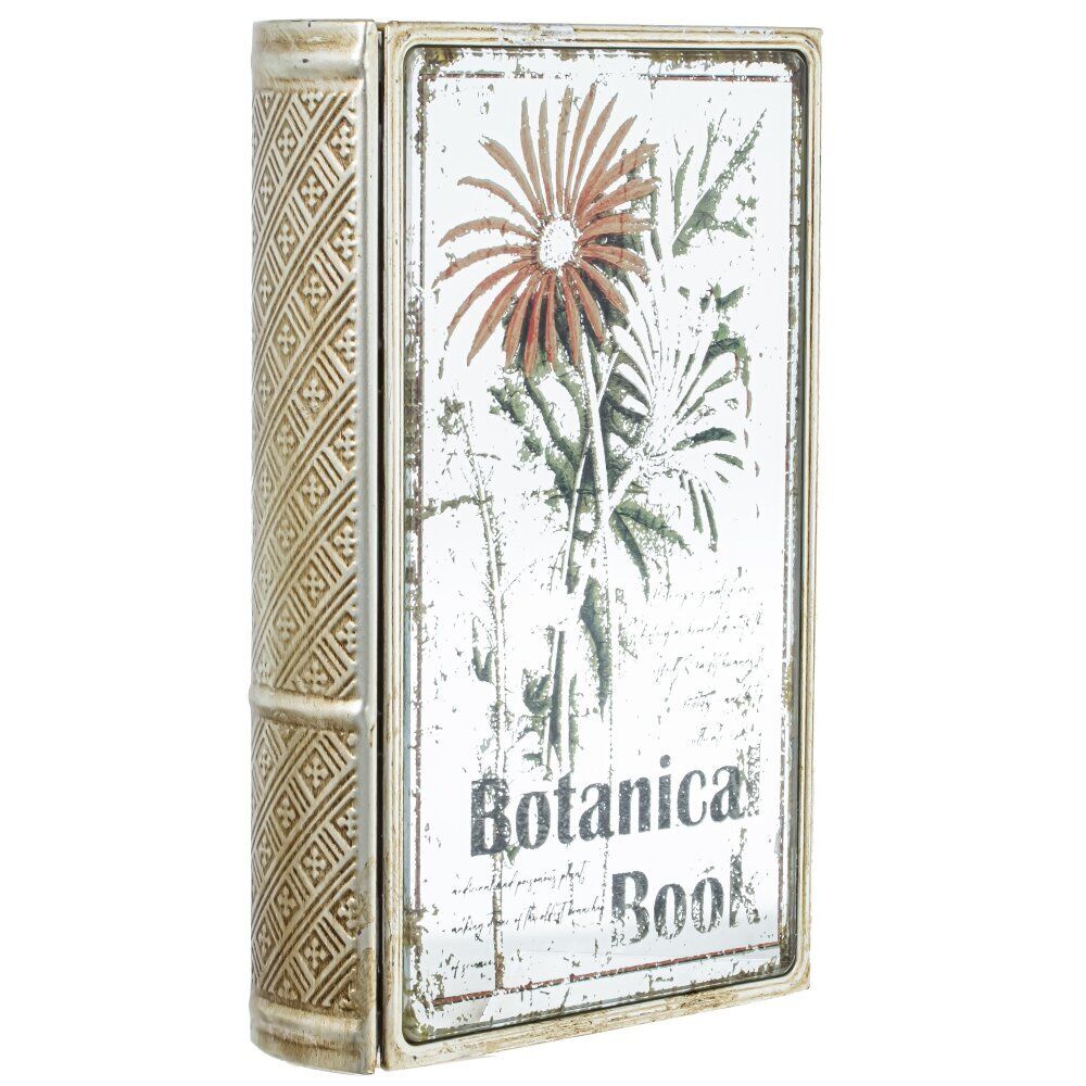 GAEM Шкатулка-книга с зеркальным элементом, L16 W5 H26 см