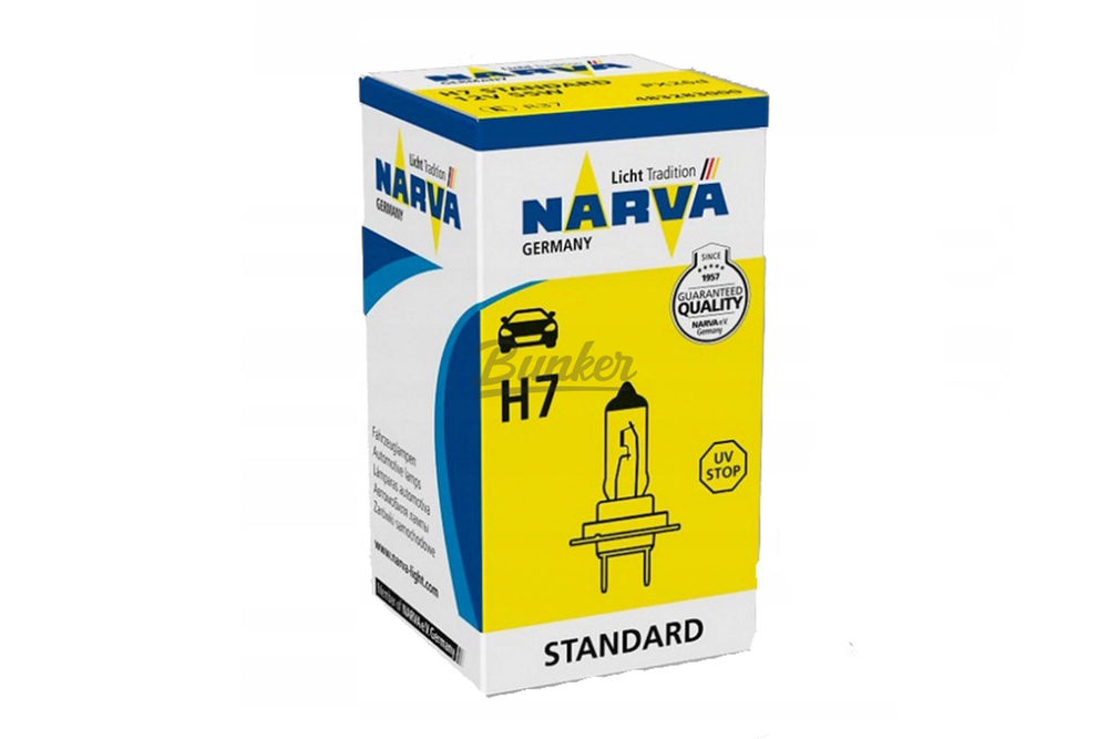 Галогеновая лампа Narva H7,12V