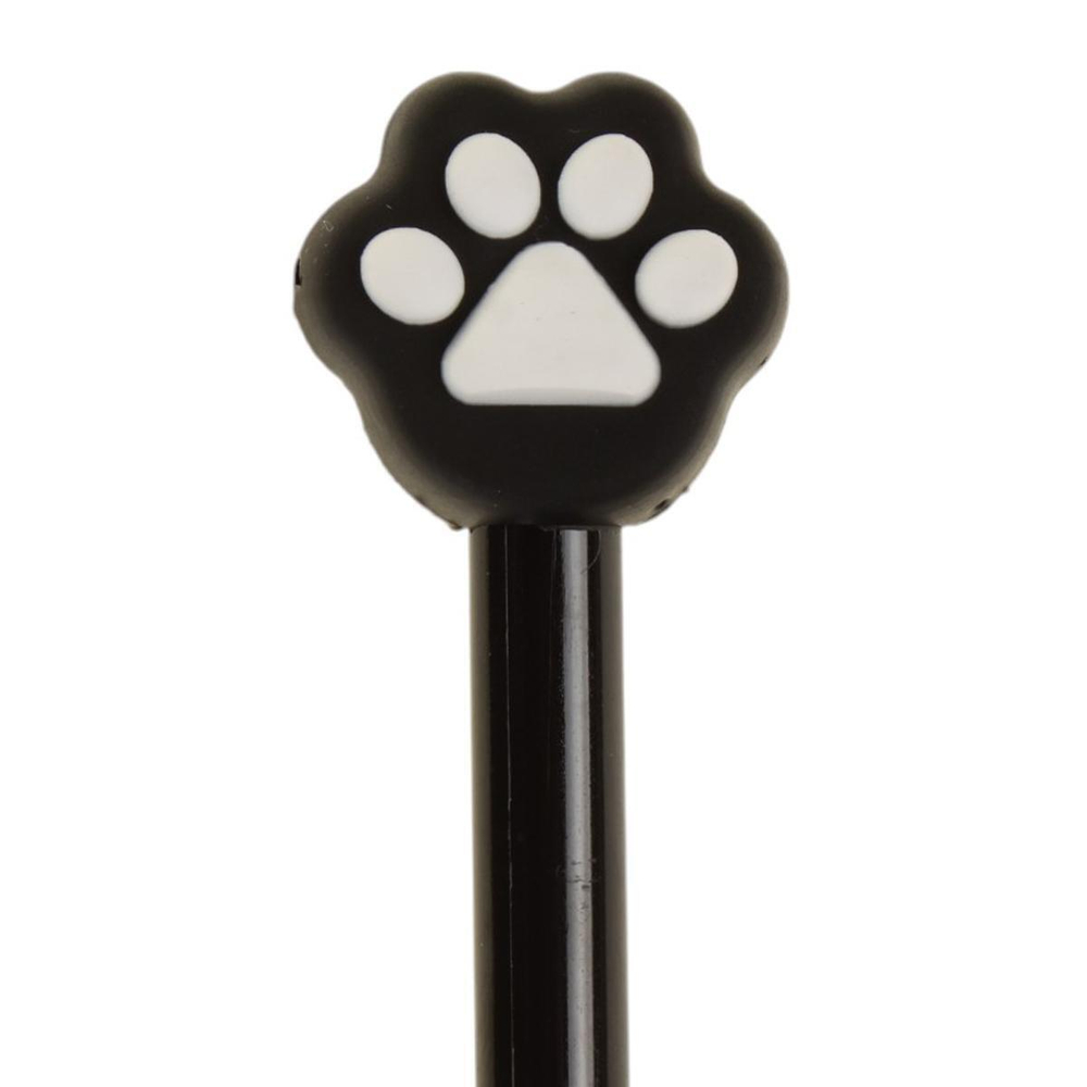 Ручка шарик. 0.7мм. "Лапки" синяя, смен.стержень 125мм, цветн.корп, 4 диз. в ассорт. (Mazari)