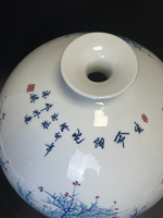 Большая китайская ваза с птицами