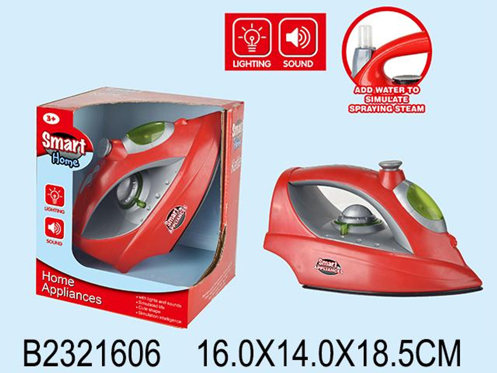 Утюг на бат., коробка 2027-56