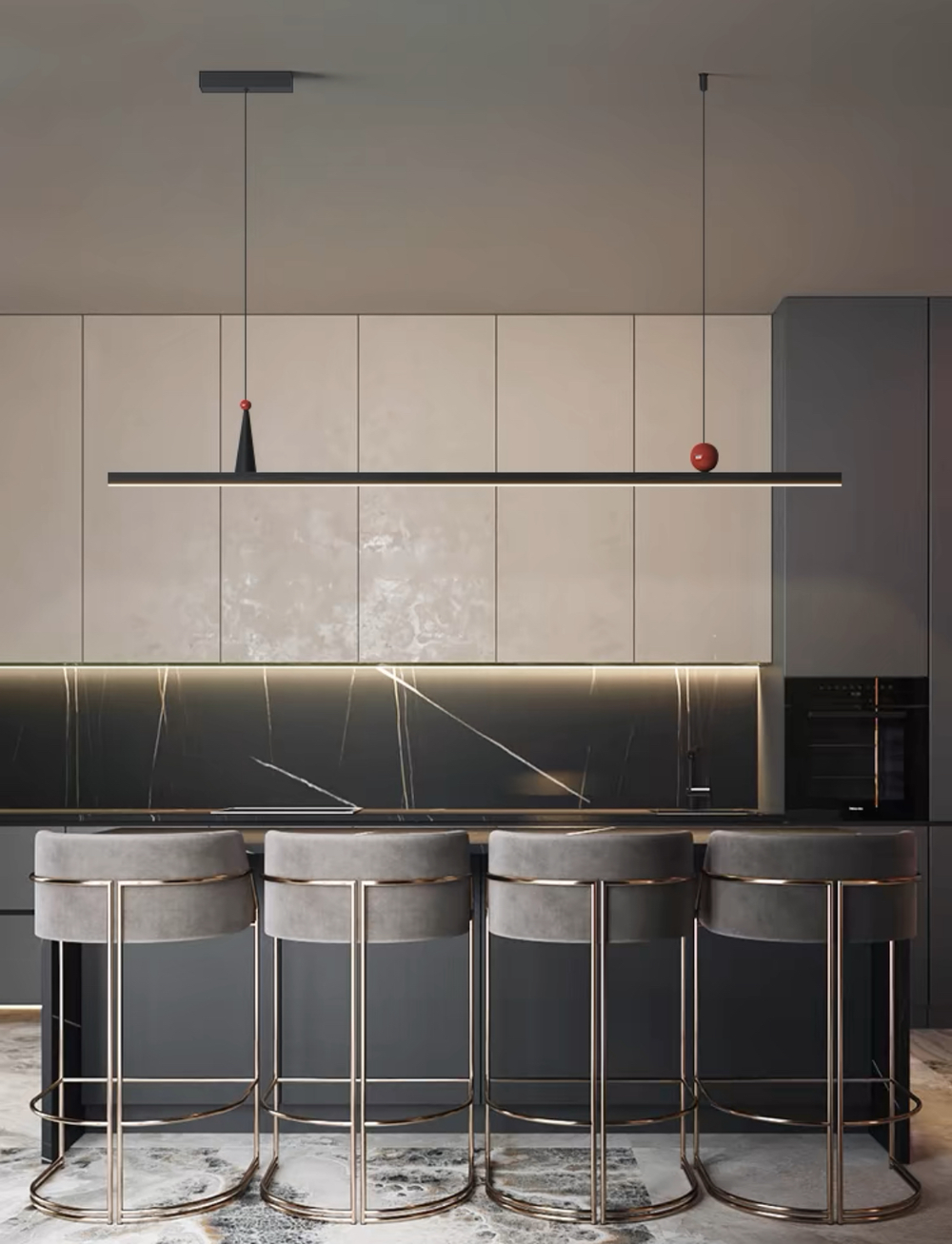 Chandelier  horizontal Aachen