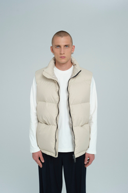 Жилет пуховый | beige