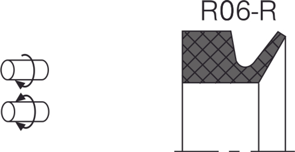 Уплотнение вращательного соединения (роторное) R06-P / R06-R