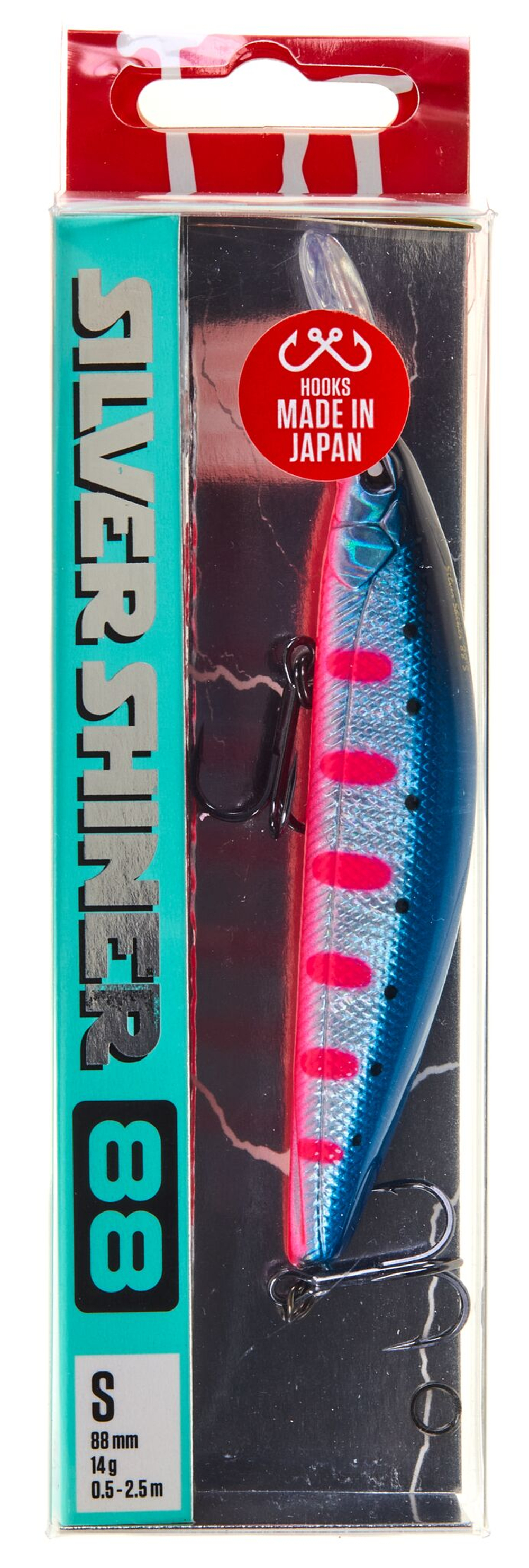 Воблер тонущ. LJ Pro Series SILVER SHINER S 08.80/103
