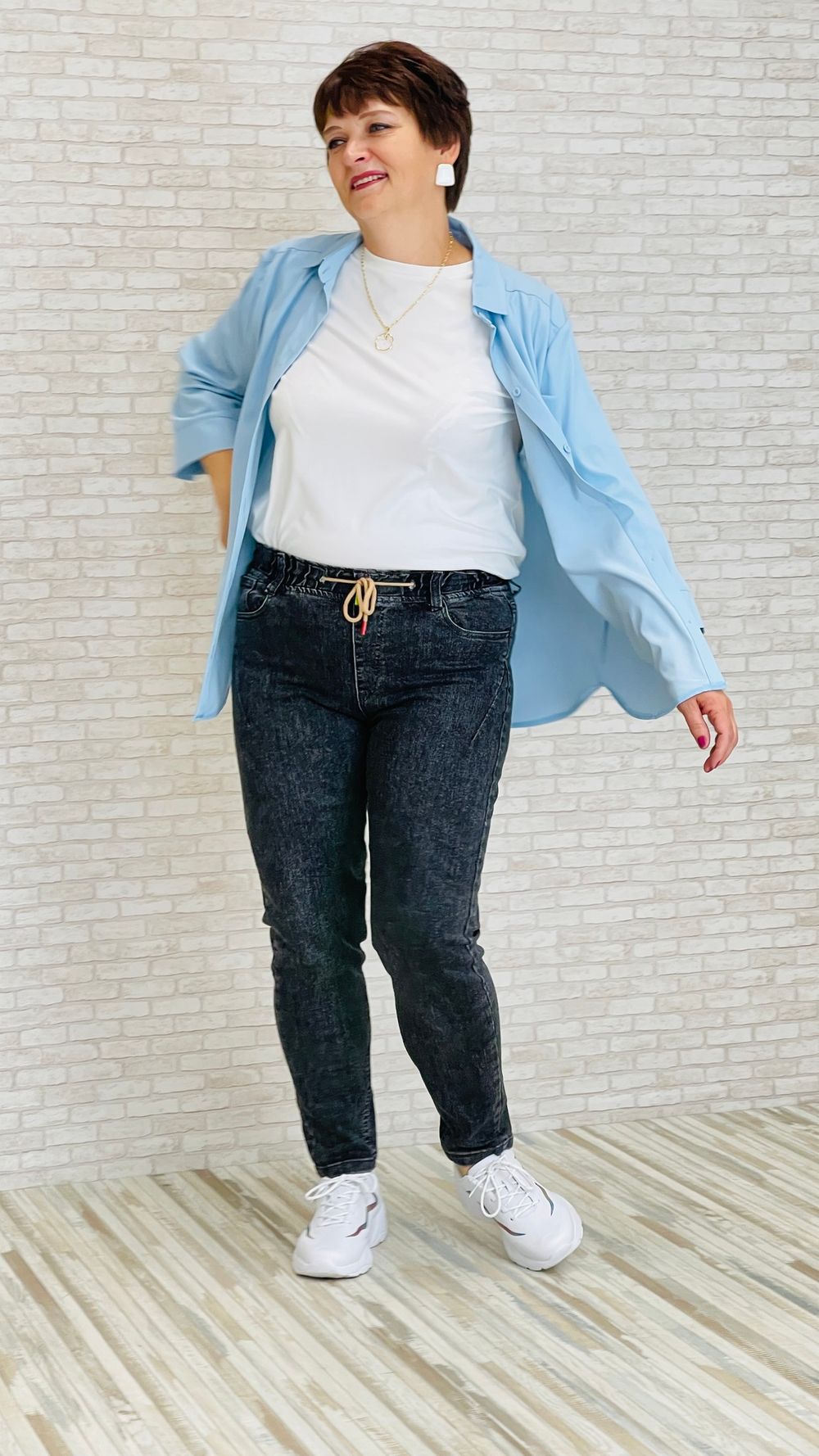 Джинсы МС-2-1722 (тёмно-серый)