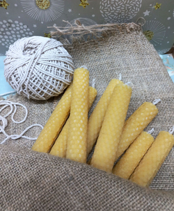 Набор свечей, натуральная вощина, 8 шт