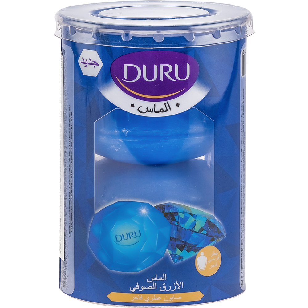Мыло туалетное Duru (банка) Сапфир 4*90 гр