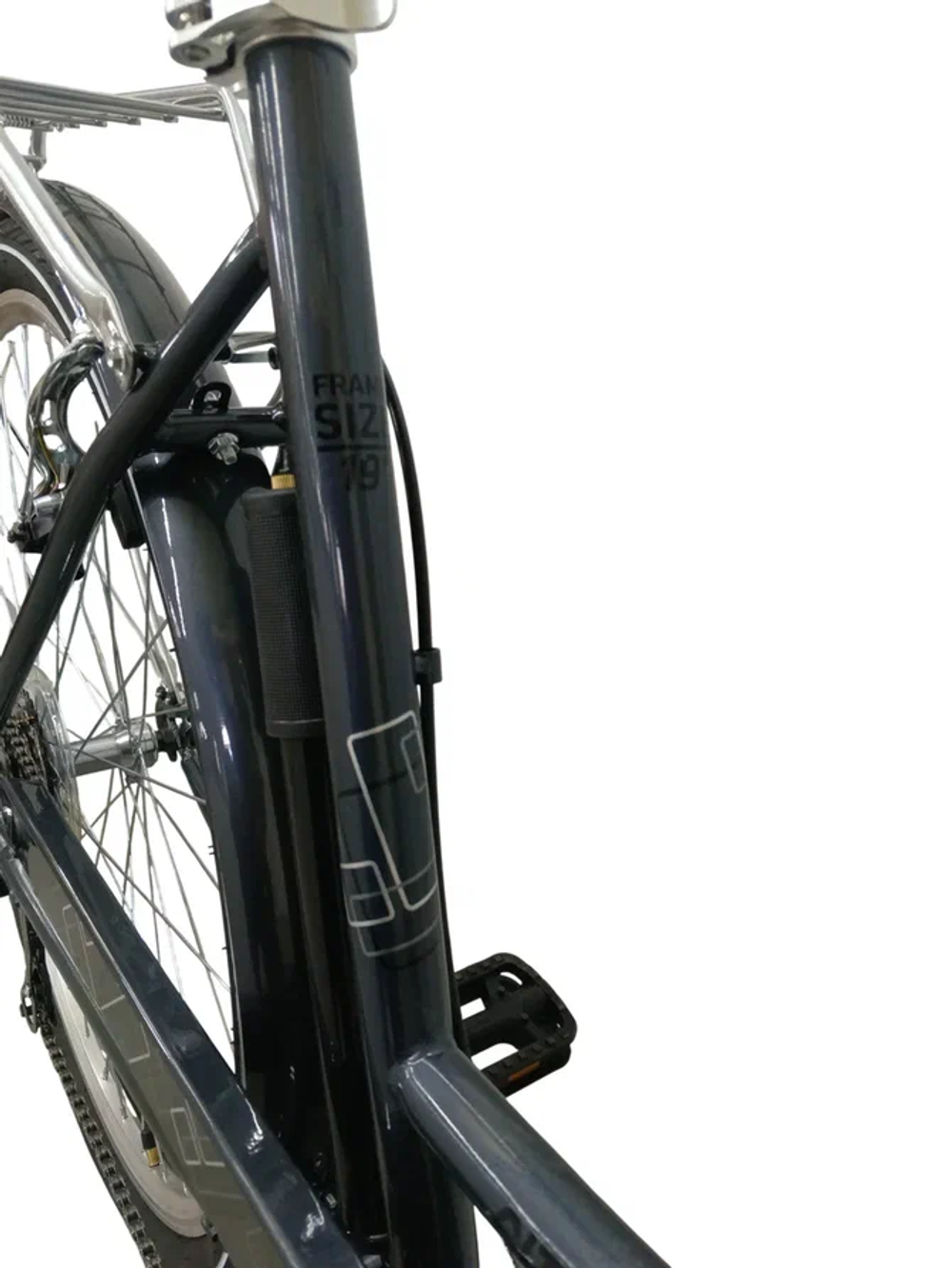 Велосипед 28" VARMA CITY LS K р.19" 7ск. Серый