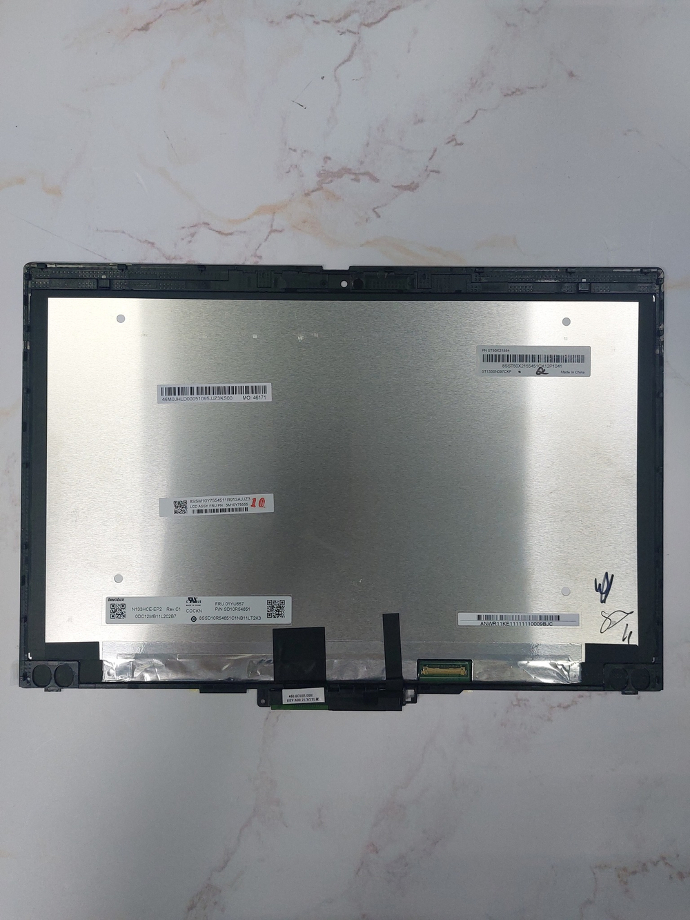 Матрица (модуль) для ноутбука Lenovo ThinkPad X13 Yoga Gen 1 20SX,20SY 13.3",FHD,Touch,Anti-reflection,Anti-smudge,IPS,300nit,w/IR Camera (5M10Y75555)(5M10Y75556)(5M11G02329), оригинал