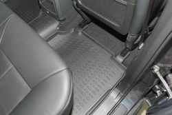 Коврики Standard, в салон SSANG YONG Actyon 2006- , 4 шт. (полиуретан, чёрные) Element.NLC.61.07.210