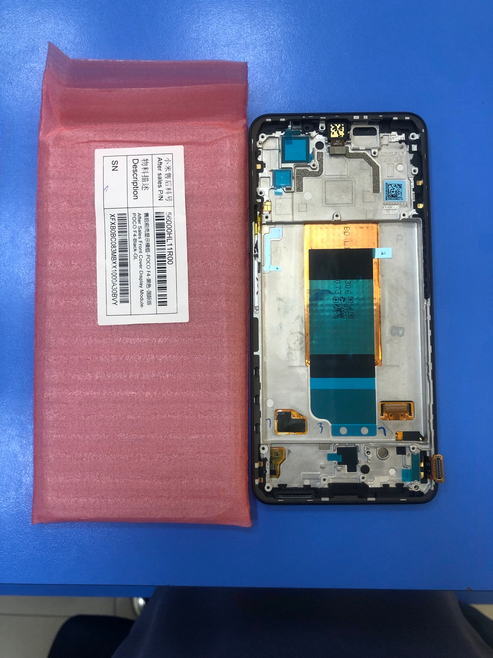 XIAOMI
POCO F4 (22021211RG) (2022) - ДИСПЛЕЙ В РАМЕ (ОРИГИНАЛ СЕРВИСНЫЙ)