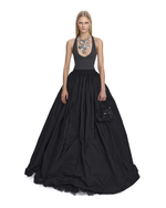 Юбка из тафты с фатином