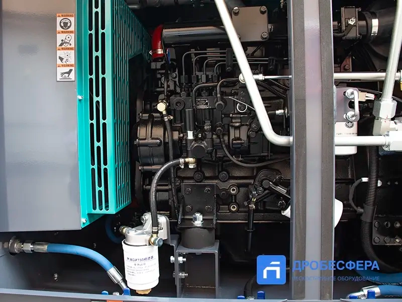 Дизельный компрессор MASTER BLAST MB185B +AC