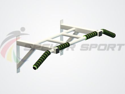 Турник настенный разборный Ореон цв. белый серый