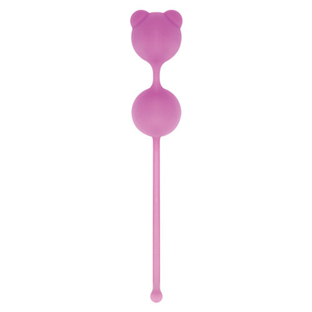 Розовые вагинальные шарики PUSSYNUT DOUBLE SILICONE