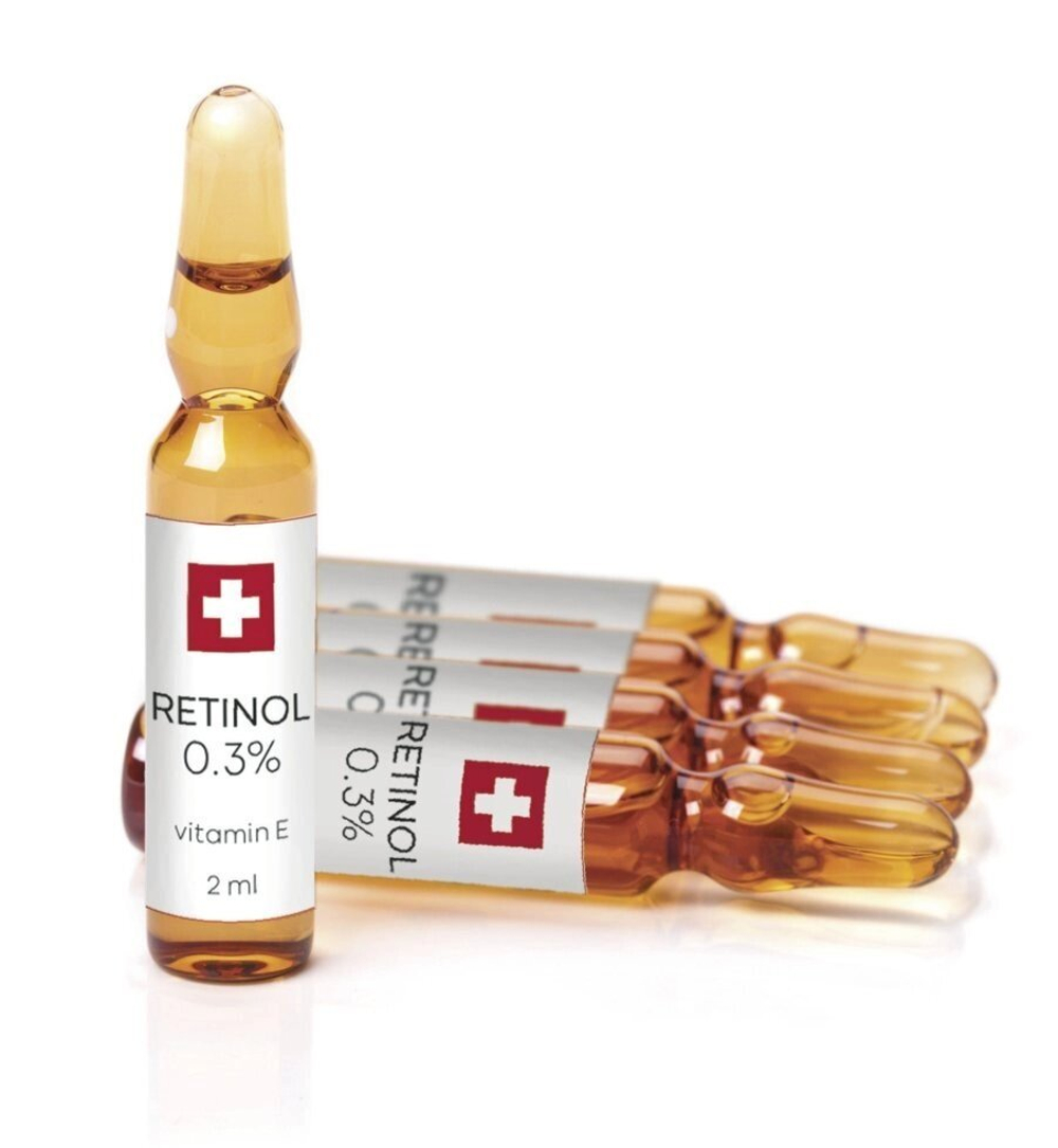 TETe Cosmeceutical Retinol Ampoule 0.3% Сыворотка для лица с ретинолом, 2 мл, 5 шт