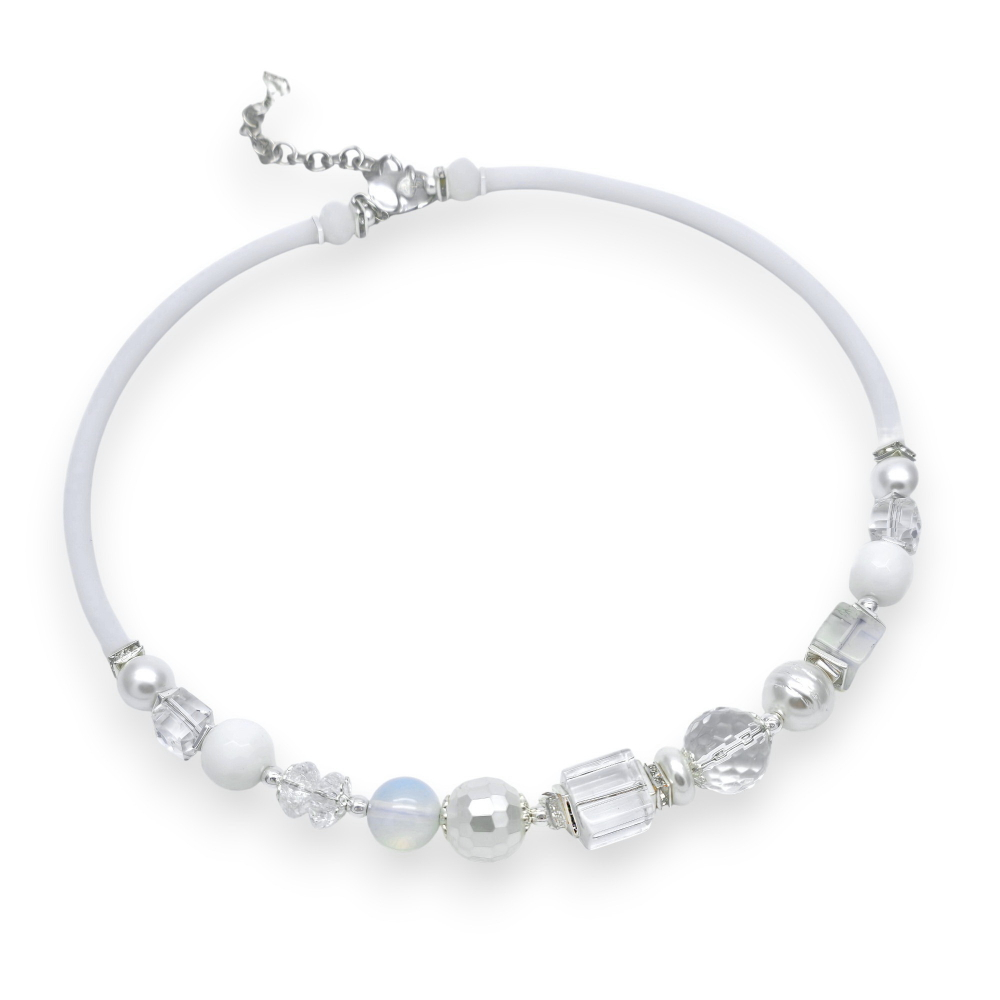 91002576 Колье Роман с камнем