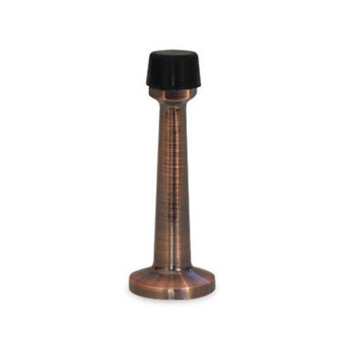 Ограничитель  дверной Апекс DS-0015 АС прямой столбик медь   / 1957