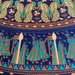 Этническое полотно с мандалой