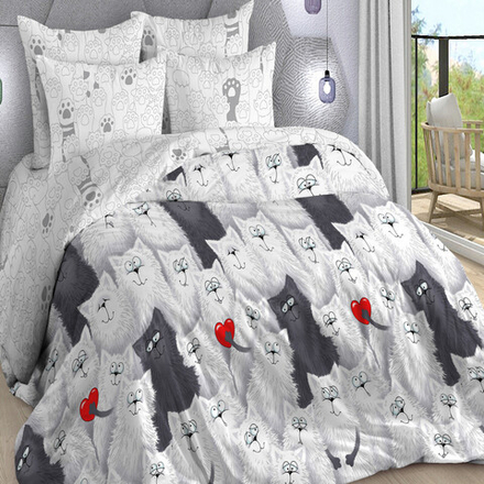 Комплект постельного белья "ВЛ. МАРТ", поплин Премиум, 100% хлопок.