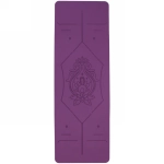 Коврик для йоги «Мандала» 183*61*06 см (ТРЕ), фиолетовый