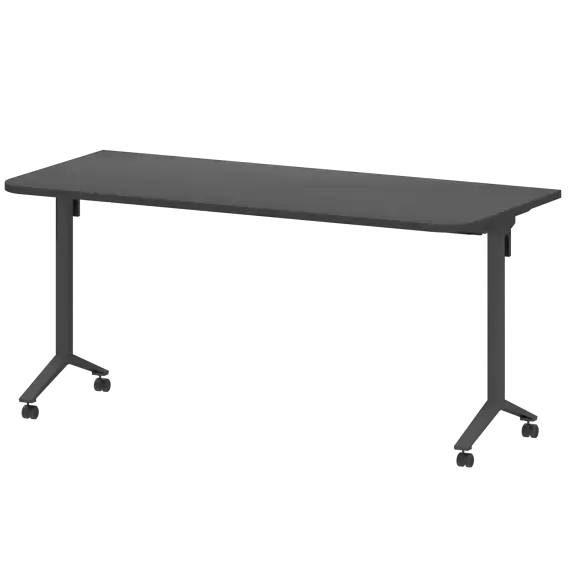 Стол мобильный складной радиусный МБ25-160.70Р  1600x700x750 Моби