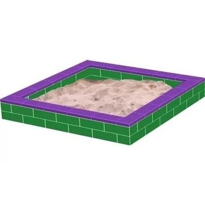 Песочница из GigaBloks 10" большая (180*180 см)