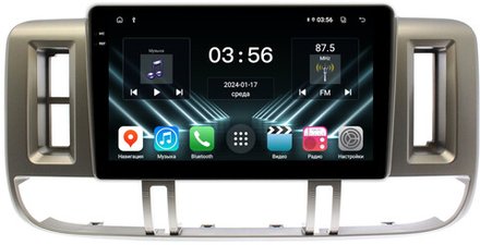Магнитола для Nissan X-Trail T30 2000-2003 - FarCar DX9-7010F3 монитор 9.5" IPS на Android 13, 4+64Гб, CarPlay