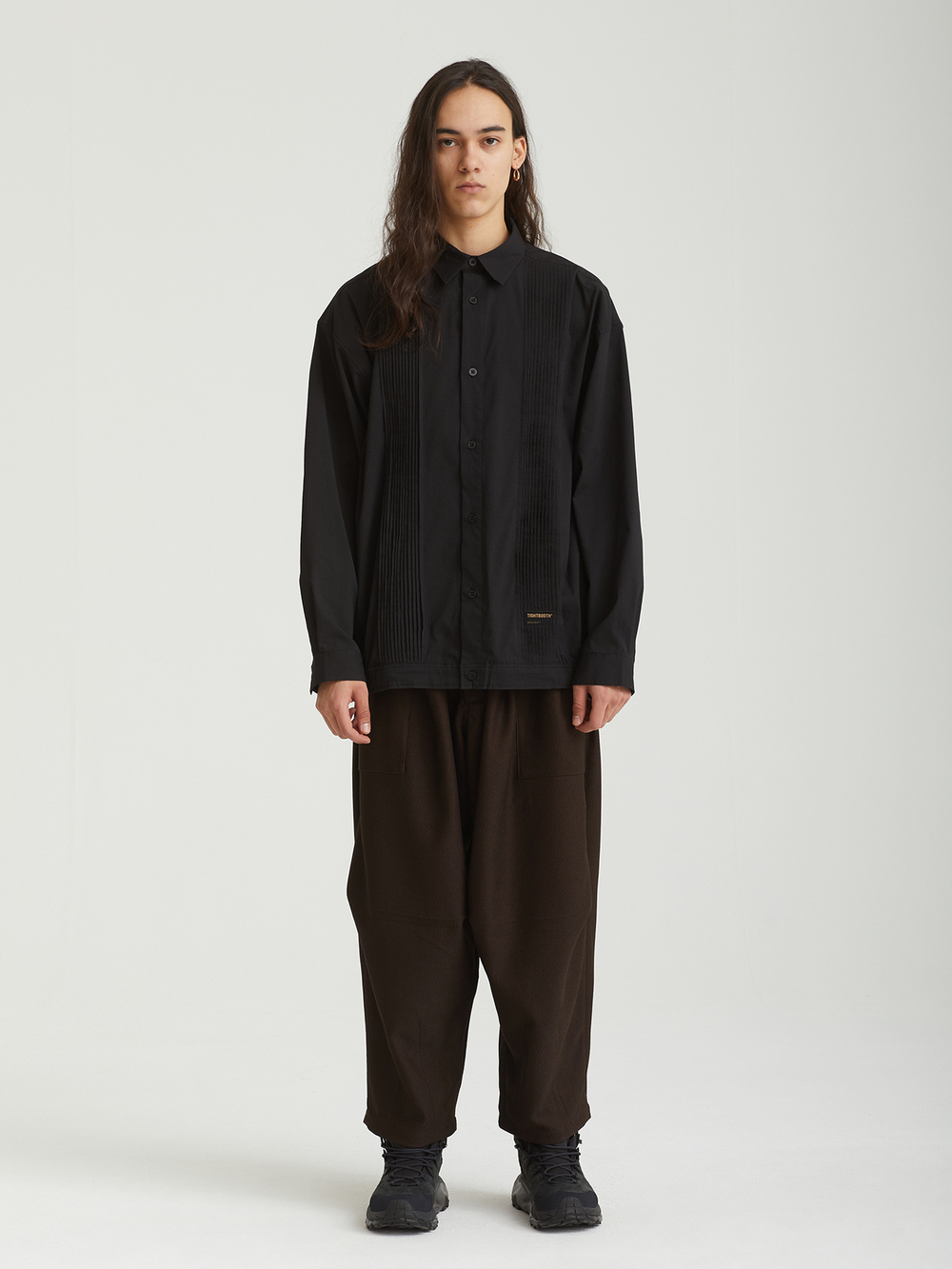 Мужская Рубашка Pleats Shirt JKT