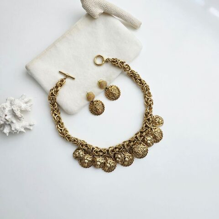 Колье Anne Klein львы