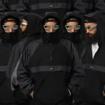 Анорак Тандем Тэндай "Райдер" черно-серый