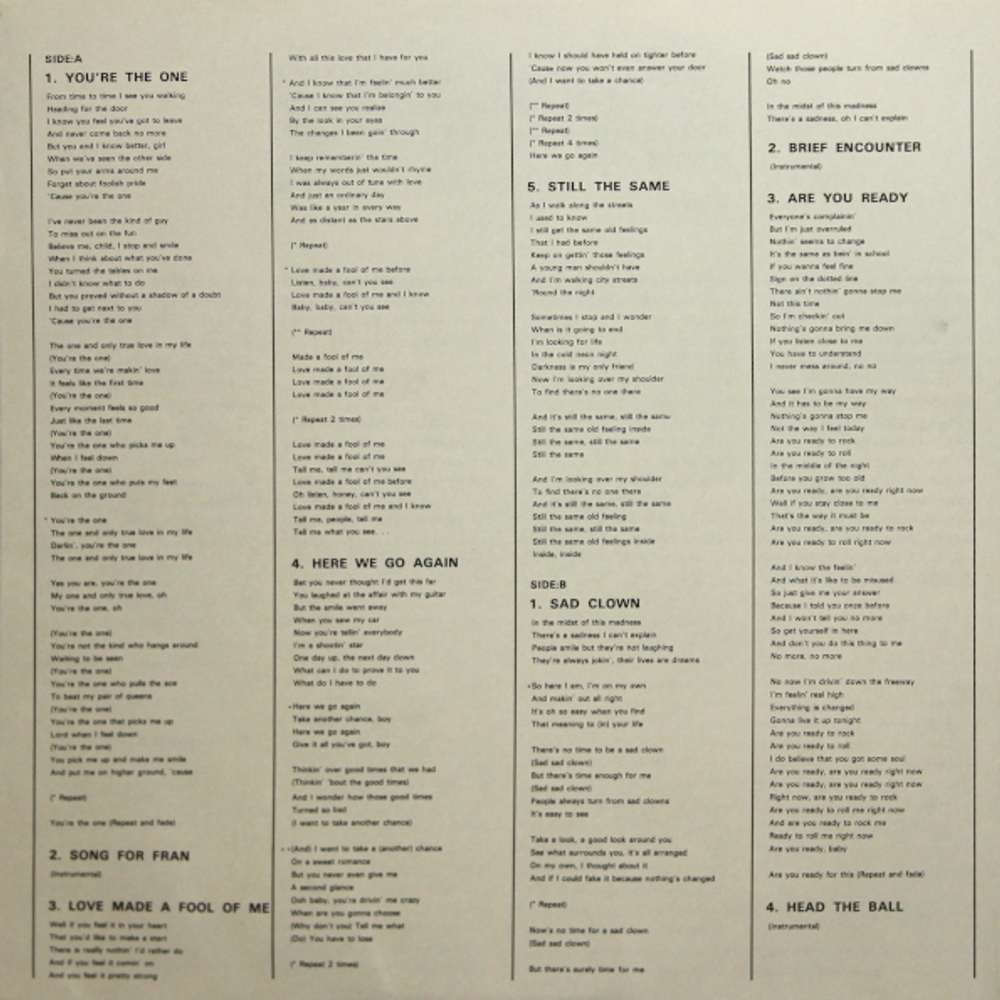 Bernie Marsden / And About Time Too (LP)