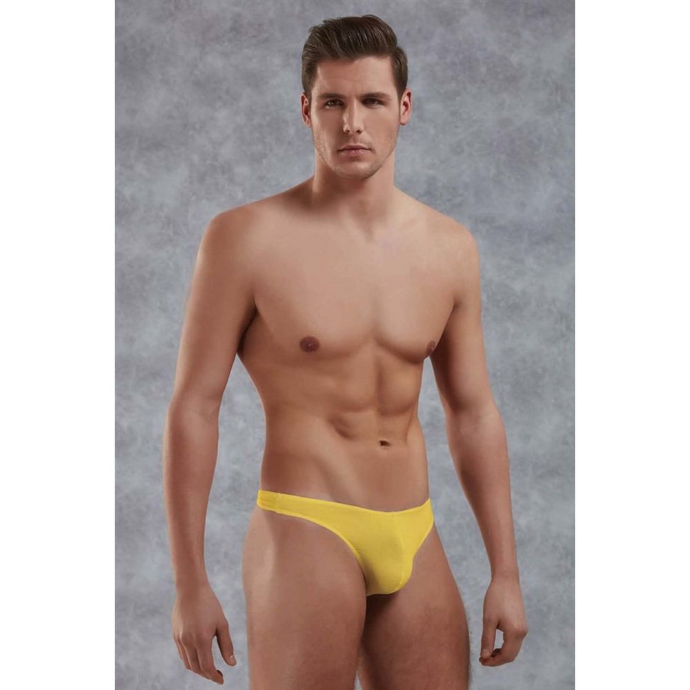 Мужские трусы тонги Doreanse желтые 1280