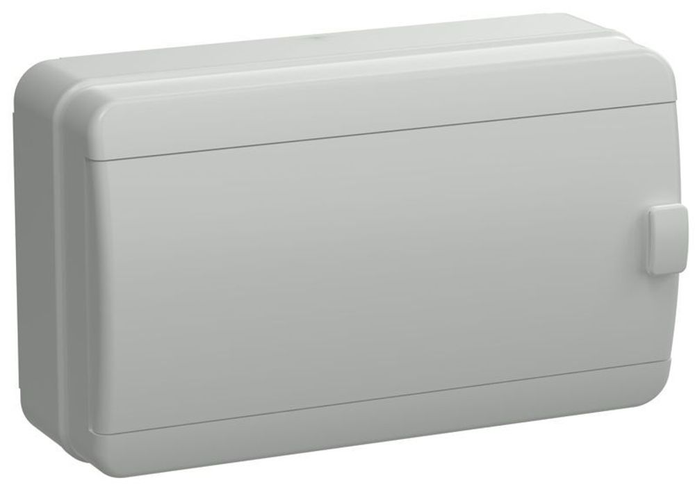 Корпус КМПн-12 TEKFOR IP65 сер. непрозр. дверь пластик. IEK TF5-KP73-N-12-65-K03-K03