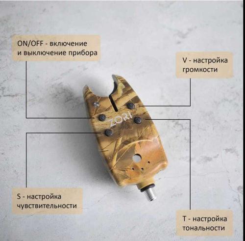 СИГНАЛИЗАТОР ПОКЛЕВКИ JY-9
