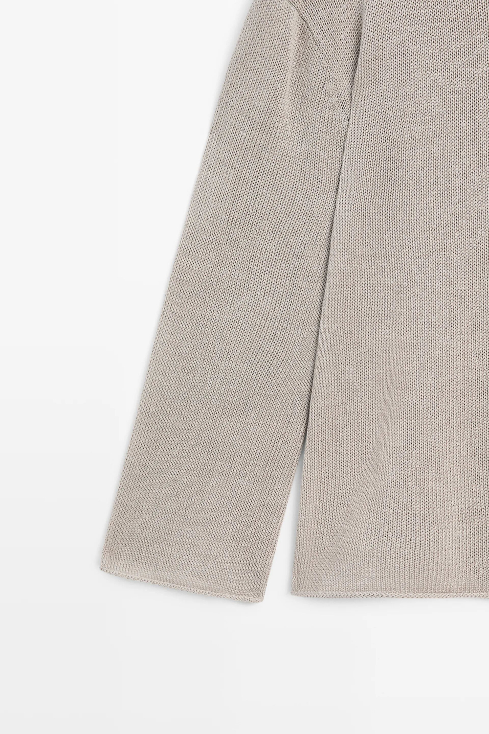 100% МЕРСЕРИЗОВАННЫЙ ХЛОПЧАТОБУМАЖНЫЙ ДЖЕРСИ - MASSIMO DUTTI