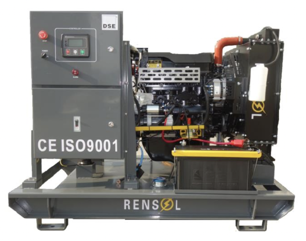 Дизельный генератор Rensol RW66HO в контейнере с АВР — Фото №2 