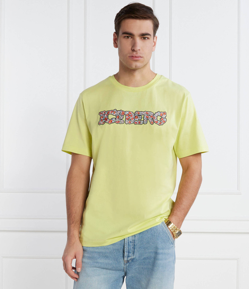 Футболка Iceberg - лимонный(242 I1P F023 6327)