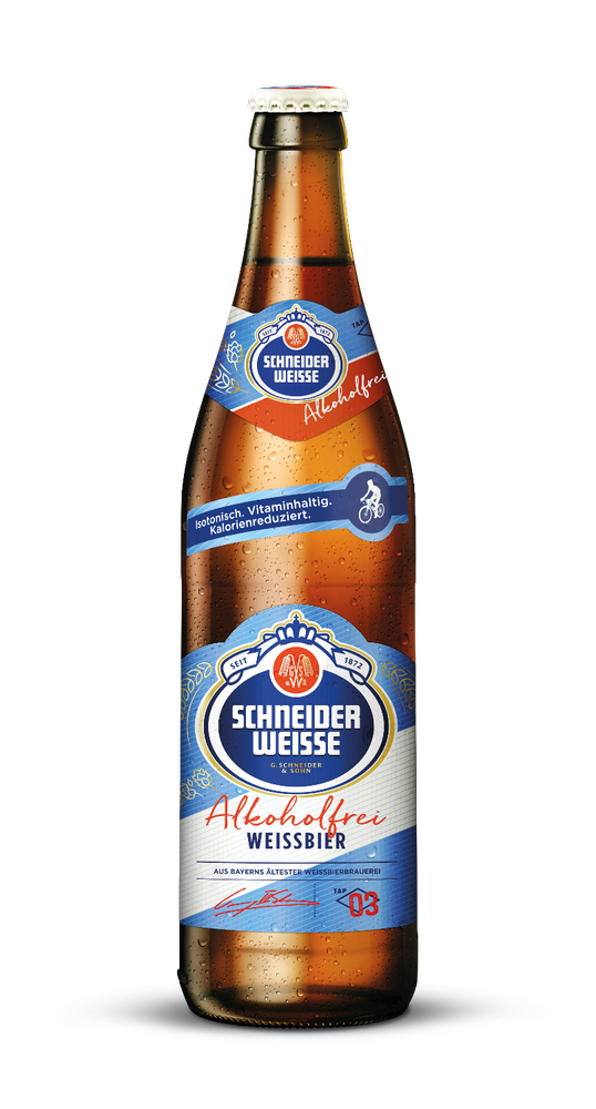 Безалкогольное пиво Шнайдер Вайсс ТАП 03 Майн Алкохолфрайес / Schneider Weisse TAP 03 Mein Alkoholfreies 0.5 - стекло