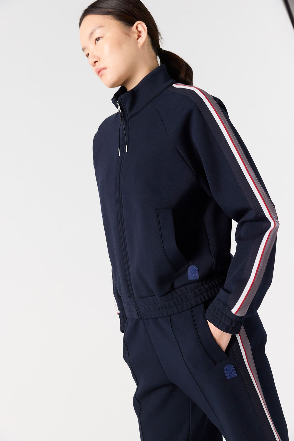 Толстовка жен. Parajumpers JULIANA 316 синий полоски
